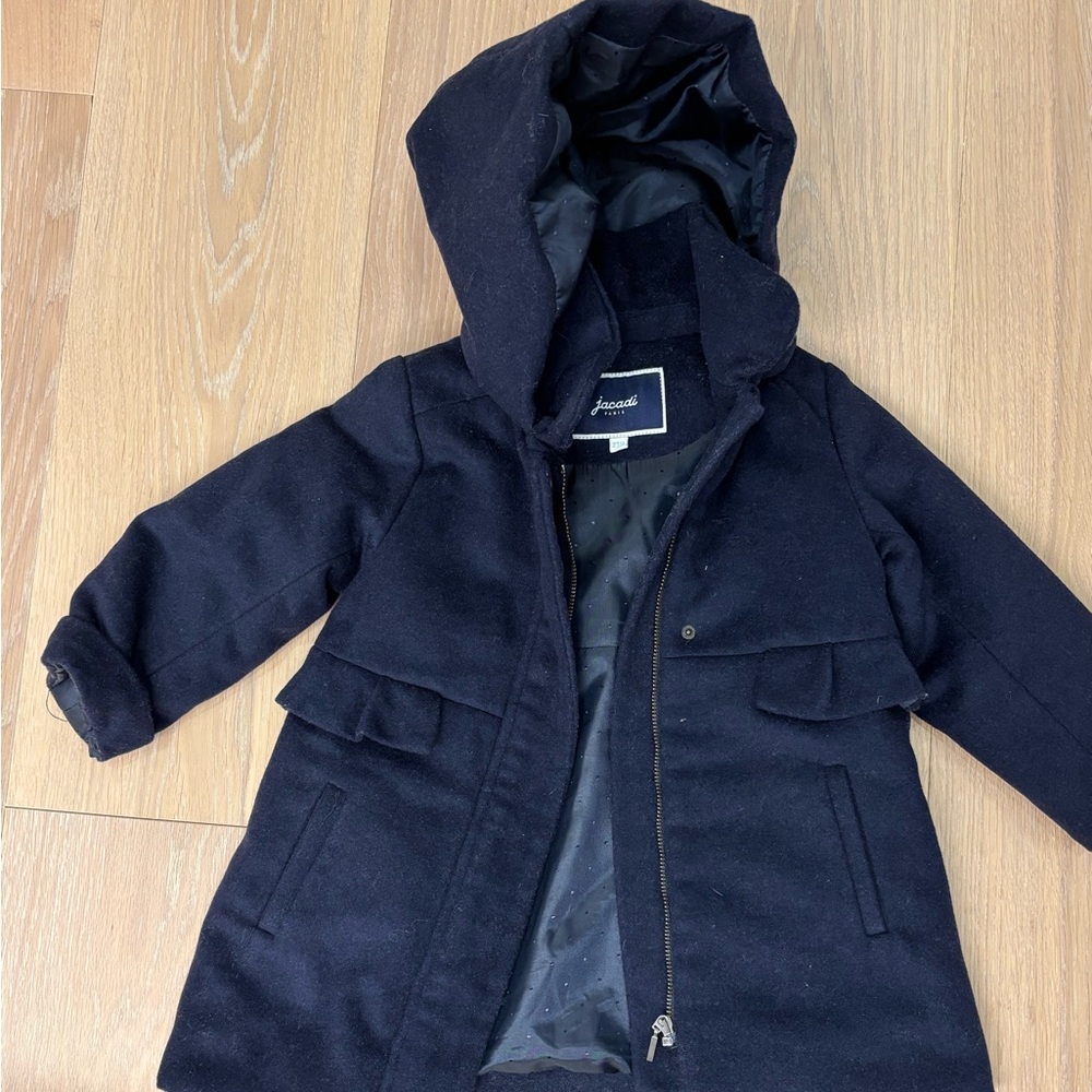 Jacadi Paris wool coat